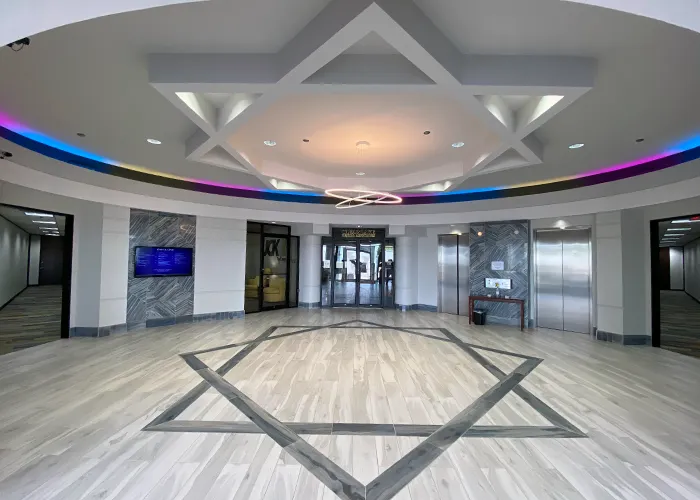 Reception Hall Christmas Lights