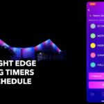 Trimlight EDGE setting timers and schedule